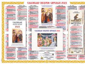 A apărut Calendarul Creștin-Ortodox pe anul 2023