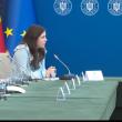 Rafaela Barac Bologa (dreapta), în ședința de guvern a copiilor