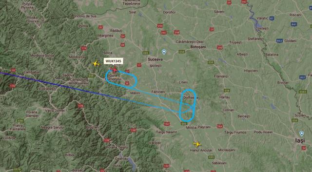 Mai multe avioane care trebuiau să aterizeze la Suceava au fost redirecționate către aeroporturile din Cluj și Iași