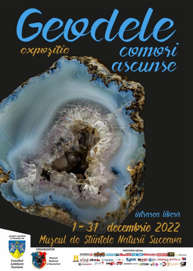Expoziția temporară „Geodele – Comori Ascunse”, la Muzeul de Ştiinţele Naturii