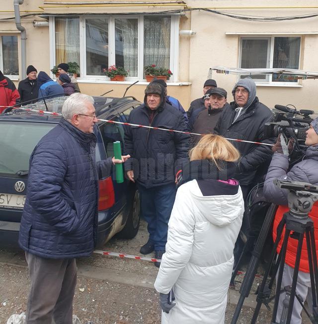 Primarul Sucevei a anunțat că vor fi acordate ajutoare financiare de urgență persoanelor evacuate dar și celor păgubiți de efectele exploziei din Burdujeni 2