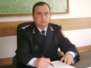 Colonelul Costică Ghiaţă, şeful ISU Suceava