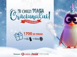„Tu creezi magia Crăciunului”: cumpără cadourile perfecte pentru cei dragi și câștigă premii uimitoare la Iulius Mall Suceava