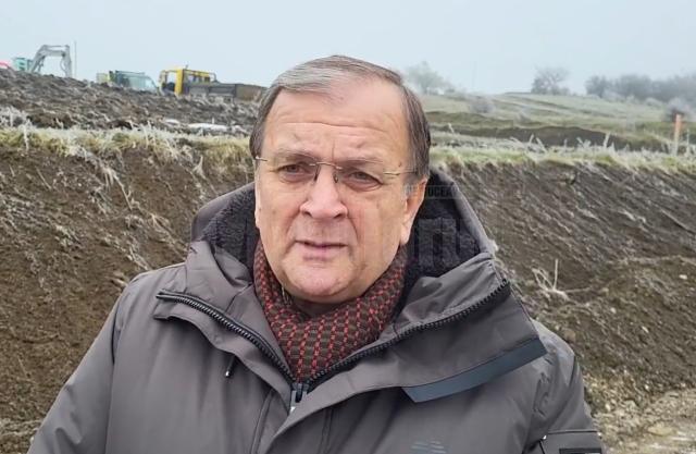Gheorghe Flutur a verificat lucrările la drumul dintre Humoreni și Bălăceana
