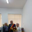 Primarul din Ipotești, alături de oamenii sărbătoriți