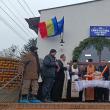Slujba de sfințire la inaugurarea căminului din Liteni