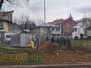 Stația SRS care alimentează cu gaz metan cartierele Burdujeni Sat si Tineretului