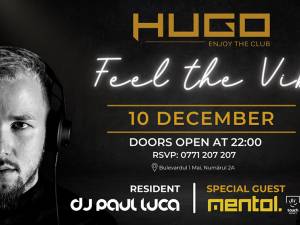 DJ Mentol vine pe 10 decembrie la deschiderea clubului Hugo