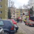 Două subsoluri de blocuri, incendiate intenționat în cartierul George Enescu