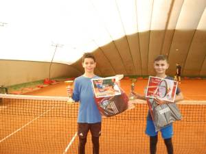 Finalistii concursului băietilor de 14 ani, Karlo Piticaru si David Arcip