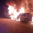 La Rădăuți, un tânăr a incendiat cele două mașini ale familiei, după ce s-a certat cu toți cei din casă