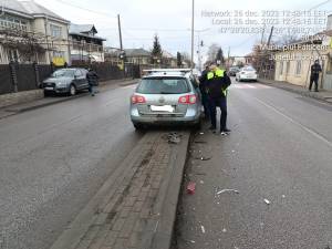 Primul accident de pe strada Sucevei