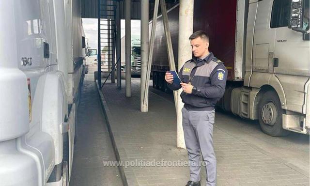 Un ucrainean a încercat să intre în România, prin PTF Siret, cu un permis fals