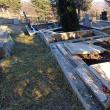 Morminte profanate în cimitirul din Bodnăreni