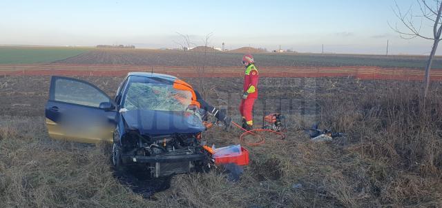 accident la Dumbrăveni