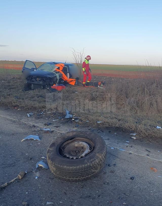 accident la Dumbrăveni