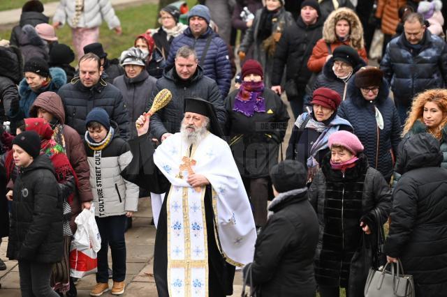 Botezul Domnului, la Mănăstirea „Sfântul Ioan cel Nou de la Suceava”