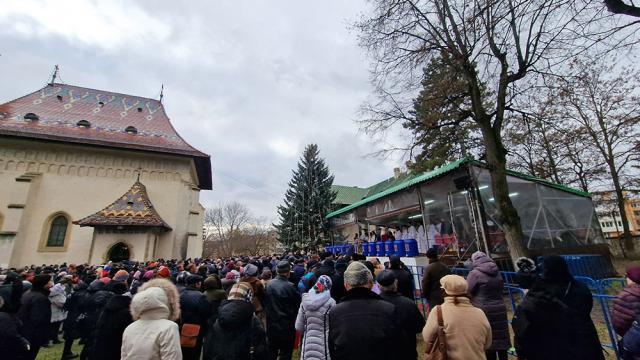 Botezul Domnului, la Mănăstirea „Sfântul Ioan cel Nou de la Suceava”