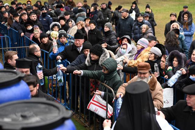 Botezul Domnului, la Mănăstirea „Sfântul Ioan cel Nou de la Suceava”