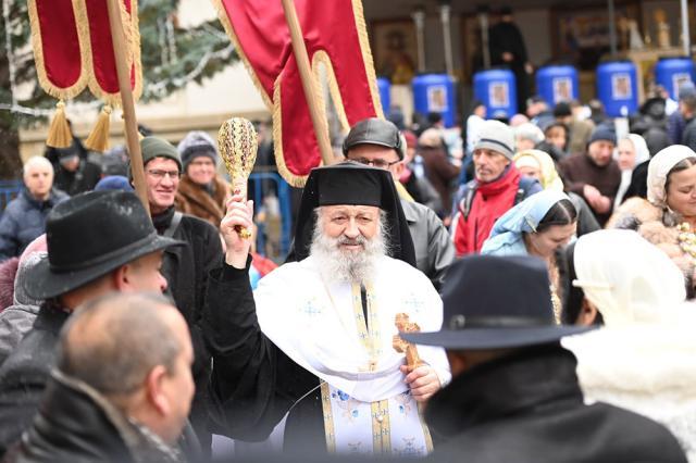 Botezul Domnului, la Mănăstirea „Sfântul Ioan cel Nou de la Suceava”