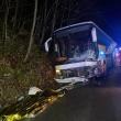 Autocarul implicat în accident. Foto bistriteanul.ro