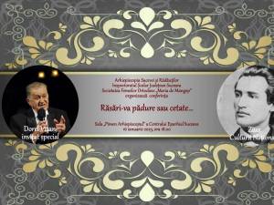 Conferința „Întâlnire de suflet cu Eminescu”, susținută de actorul Dorel Vișan, de Ziua Culturii Naționale