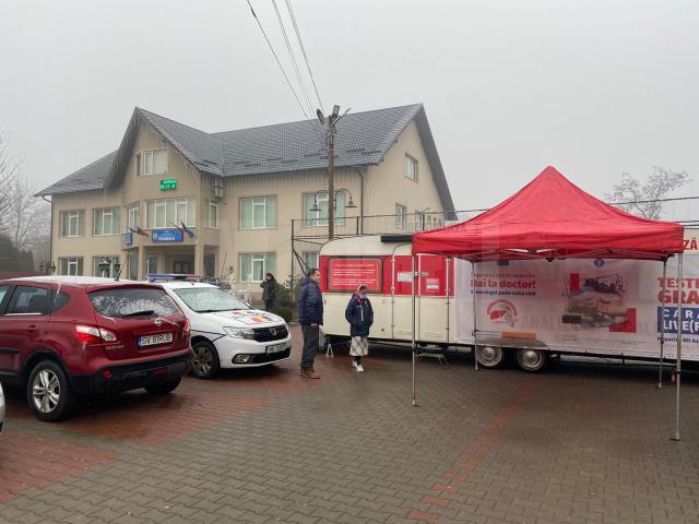 Caravana medicală de control al stadiului de hepatită B, D și C