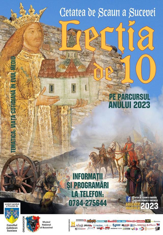 Proiectul de educație muzeală „Lecția de 10”, organizat de Muzeul Național al Bucovinei