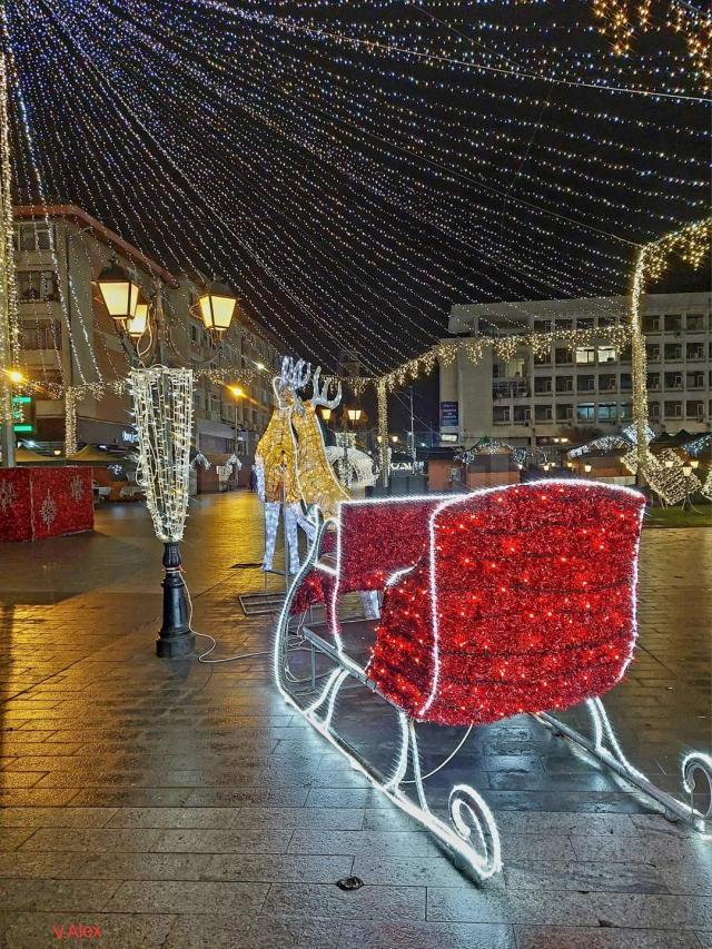 Duminică, 15 ianuarie 2023- ultima zi în care au mai fost pornite instalațiile ornamentale de iluminat de pe străzile Sucevei 2