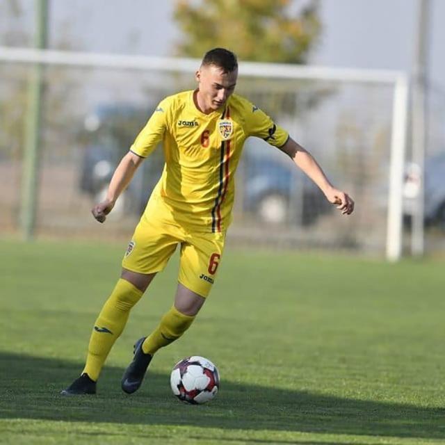 Sebastian Nechita e fost internațional de juniori al României