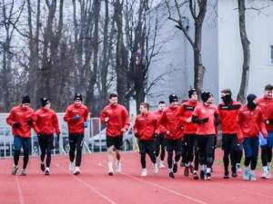 Fotbalistii Bucovinei au revenit la antrenamente. Foto Cristian Plosceac