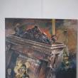 Lucrări ale pictorului ardelean Cornel Vana, expuse în Foaierul Muzeului de Istorie