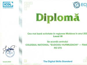 Diploma obținută