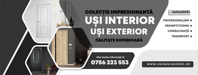 Daniadoors – Colecție impresionantă de UȘI DE INTERIOR ȘI EXTERIOR calitate superioară