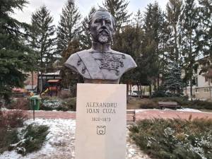 Bustul domnitorul Alexandru Ioan Cuza