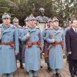 Elevii Școlii Militare de subofițeri de Jandarmi “ Petru Rareș” Fălticeni, în uniforme precum cele din Primul Război Mondial