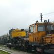 Utilaje de reparații cale ferata în Gara Vicșani