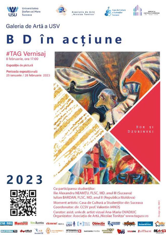„Box și Dzubinski în acțiune”, la Galeria de Artă a USV