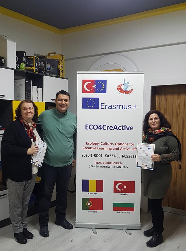ECO4CreActive – o poveste Erasmus spre final, la Liceul Dumbrăveni