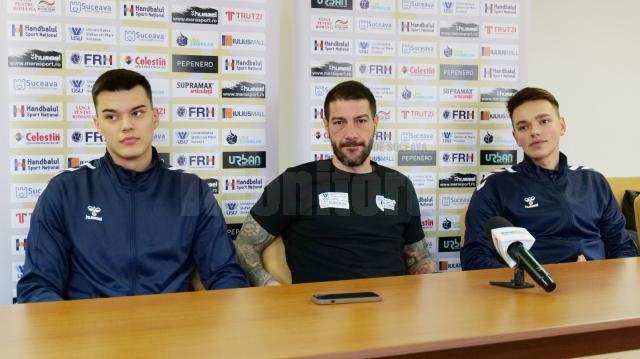 Catalin Zaritchi, Bogdan Soldanescu si Daniel Stanciuc au prefatat duelul cu CSM Bucuresti