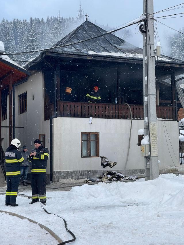 Incendiu la Mănăstirea Sihăstria Putnei