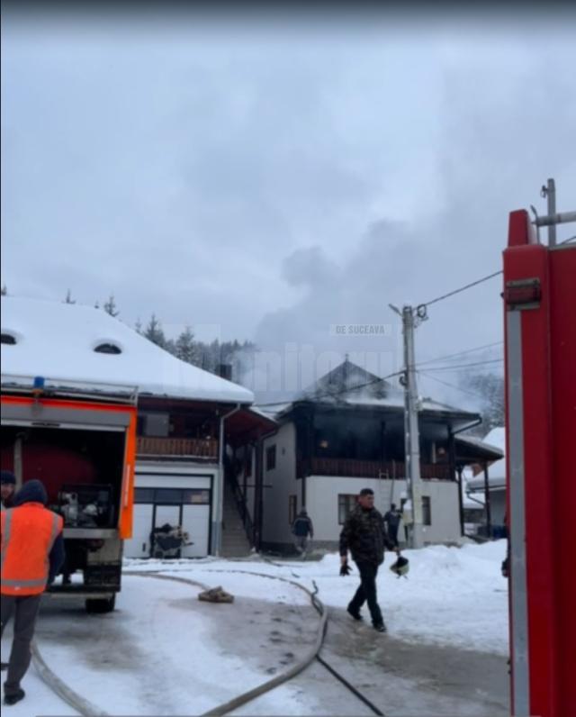 Incendiu la Mănăstirea Sihăstria Putnei