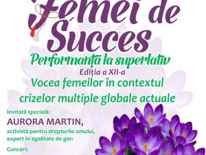 Conferința „Vocea femeilor în contextul crizelor multiple globale actuale”, la evenimentul „Femei de succes”, ediția a XII-a