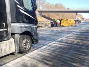 Accidentul petrecut pe o autostradă din Germania