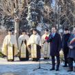 Ceremonii la împlinirea a 635 de ani de atestare documentară a Sucevei, în dreptul statuii domnitorului Petru I Mușat