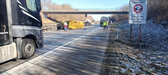 Accidentul de pe o autostradă din Germania