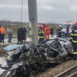 Două femei decedate și doi copii în stare gravă, după ce mașina cu care circulau a fost lovită de tren