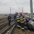 Două femei decedate și doi copii în stare gravă, după ce mașina cu care circulau a fost lovită de tren