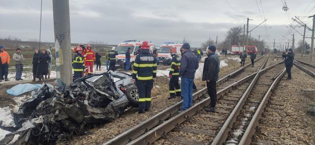 Groaznicul accident petrecut ieri, la trecerea la nivel cu calea ferată dintre Salcea și Prelipca