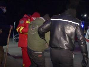 Jandarmii l-au luat de pe străzi pe bătrân în una dintre nopțile cu temperaturi foarte scăzute